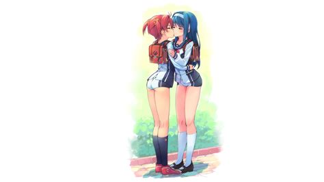 hot anime lesbian sex|anime lesbian Search